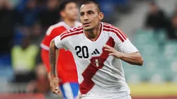 Álex Valera anotó un gol de penal en el último amistoso ante Chile.