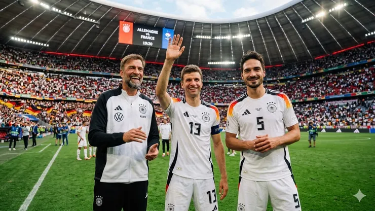 Selección Alemana ficha a un director técnico de lujo y dos campeones para el Mundial 2026.