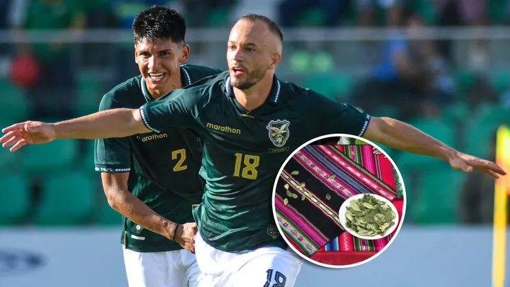 Jugadores de la Selección de Bolivia.