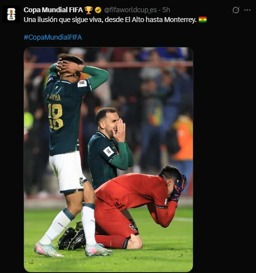 Bolivia jugará el repechaje en Monterrey (Foto: X).