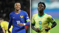 Brasil vs. Francia, amistoso internacional.