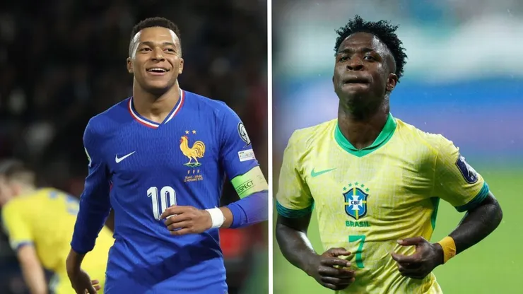 Brasil vs. Francia, amistoso internacional.