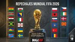 Se juegan los Repechajes al Mundial 2026.