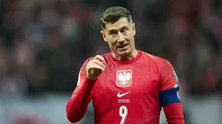 Robert Lewandowski, delantero y capitán de Polonia.