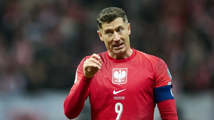 Robert Lewandowski, delantero y capitán de Polonia.