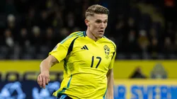 Vitkor Gyökeres,, figura de la Selección de Suecia.