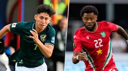 Miguel Terceros y Kenneth Paal, figuras de Bolivia y Surinam.