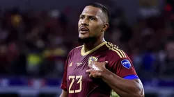 Salomón Rondón, figura y goleador de la Selección de Venezuela.