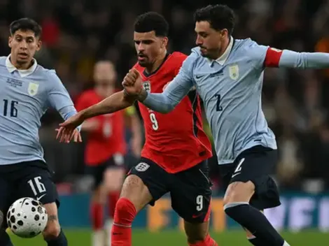 Con agónico gol de Federico Valverde, Uruguay rescató un empate ante Inglaterra en Wembley