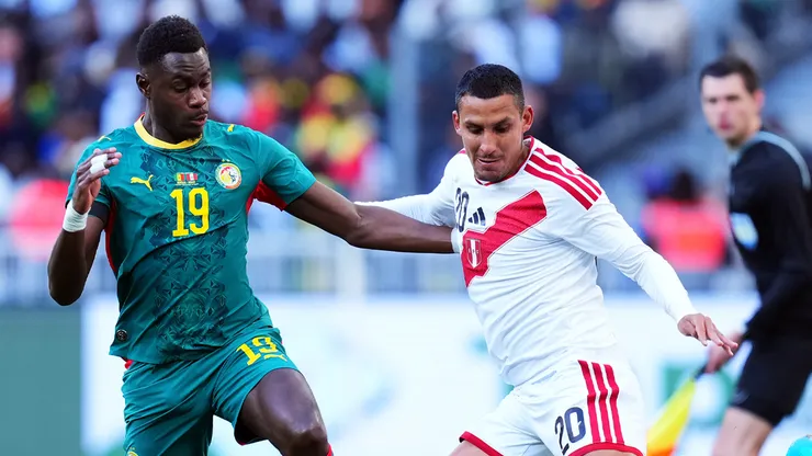 Perú cayó ante Senegal en amistoso internacional.