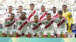 Selección Peruana en su partido ante Senegal.