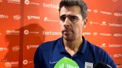 Facundo Morando, DT de Alianza Lima, explotó con periodista.