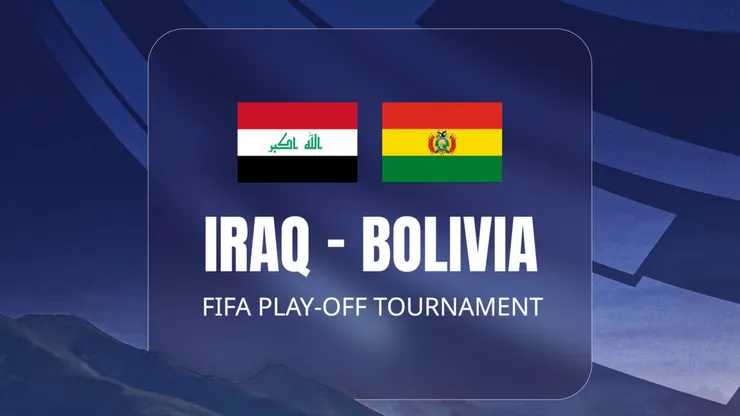 Bolivia vs Irak se enfrentan en la final del Repechaje Mundialista.