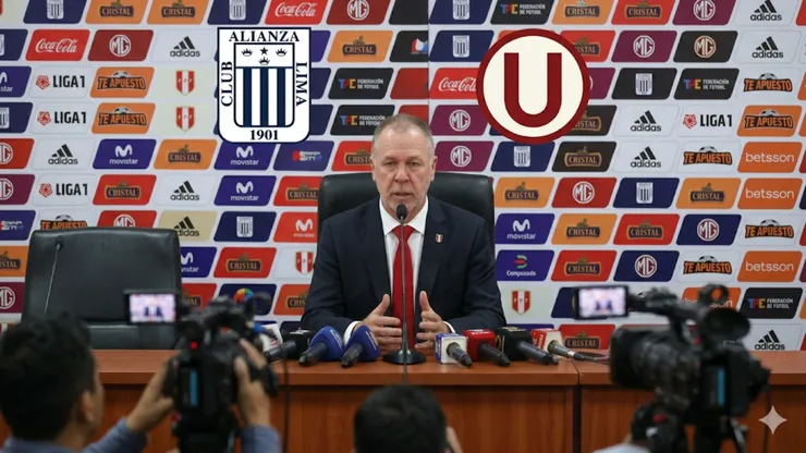 Mano Menezes le envió mensajes a Universitario y Alianza Lima previo al clásico.