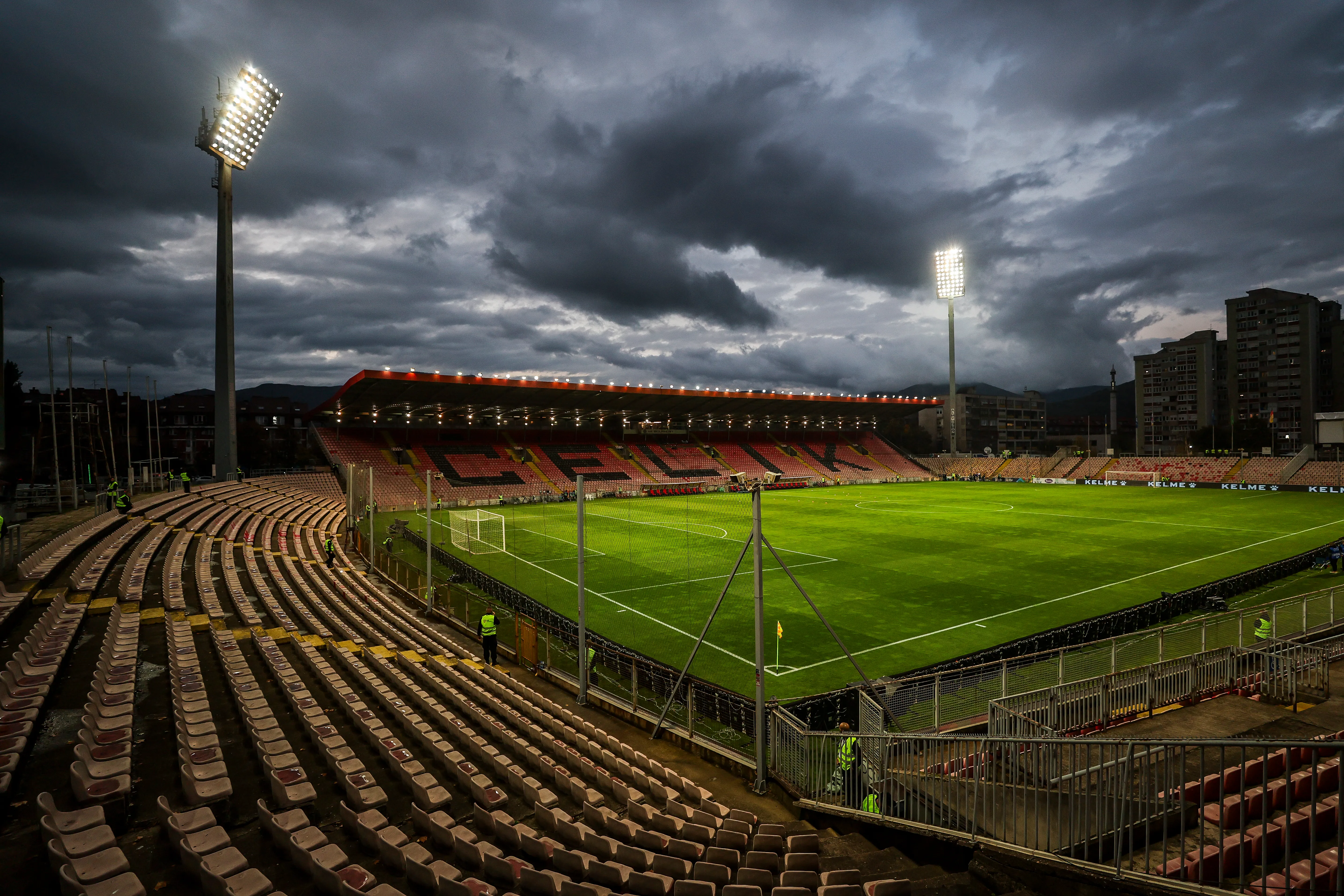 Estadio Bilino Polje en Bosnia. (Foto: Getty Images).