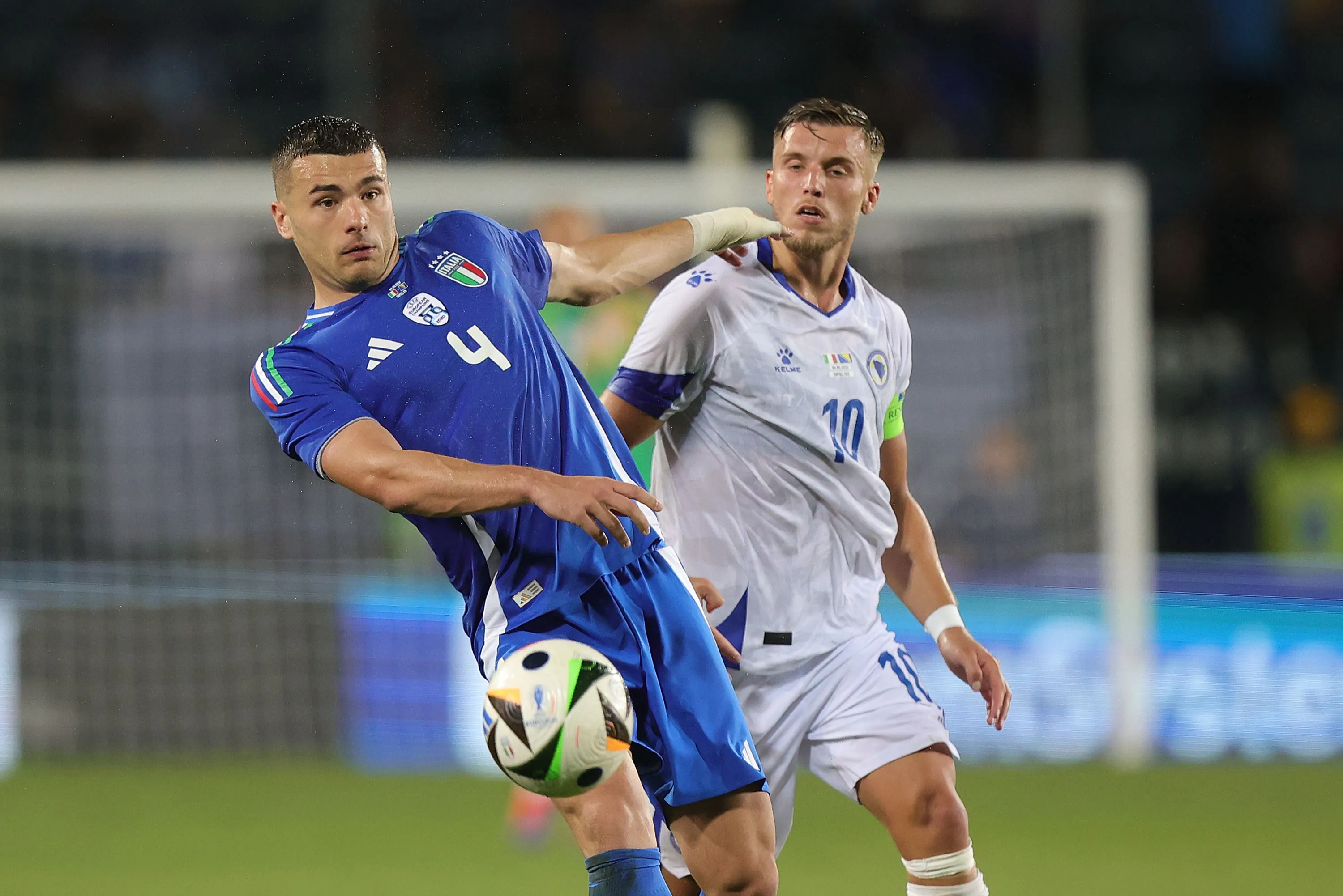 Italia frente a Bosnia (Foto: Getty Images).