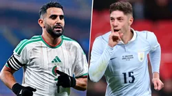 Argelia y Uruguay se enfrentan en un partido amistoso.