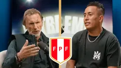 Ricardo Gareca y Christian Cueva en la Selección Peruana.