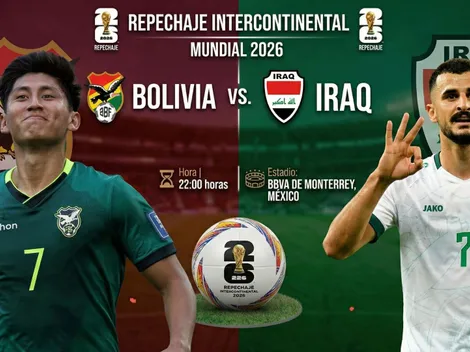 Bolivia vs. Irak EN VIVO Y GRATIS por el Repechaje Intercontinental al Mundial 2026: minuto a minuto