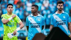 Diego Enríquez, Miguel Araujo y Rafael Lutiger.