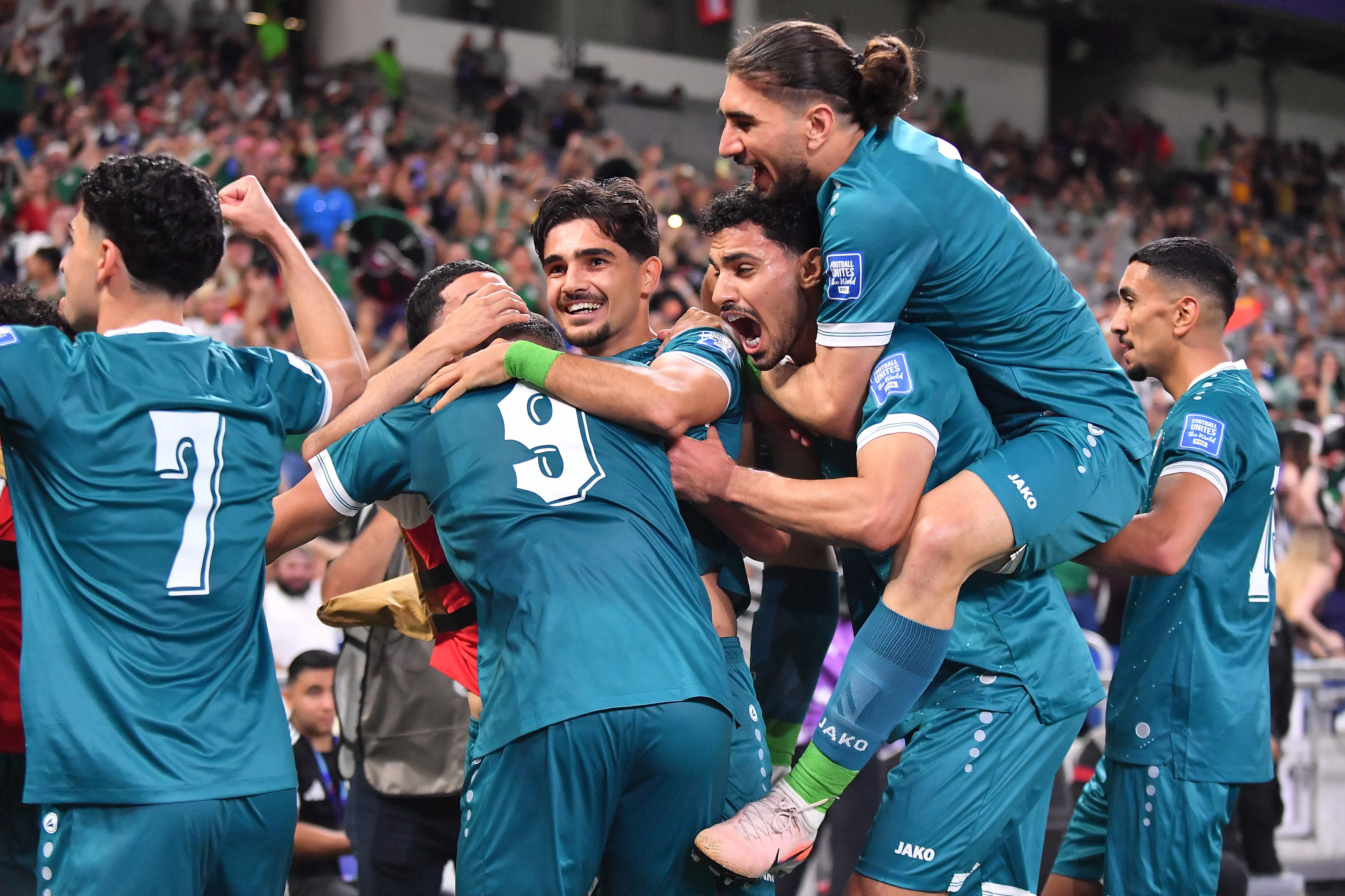 Selección de Iraq celebrando (Foto: Getty).