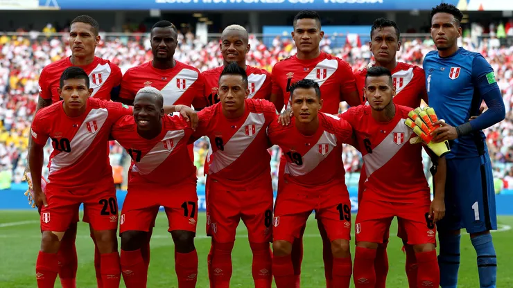 Selección Peruana en el Mundial 2018.