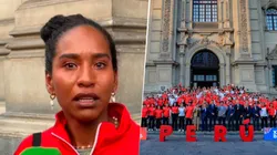 Mafer Reyes fue una de las deportistas maltratadas en ceremonia del IPD en el Palacio del Gobierno.
