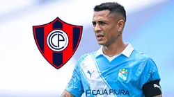 Yoshimar Yotún en la previa del partido entre Sporting Cristal vs. Cerro Porteño.