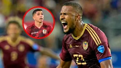 Salomón Rondón retó a Jefferson Savarino con dardo en Venezuela.