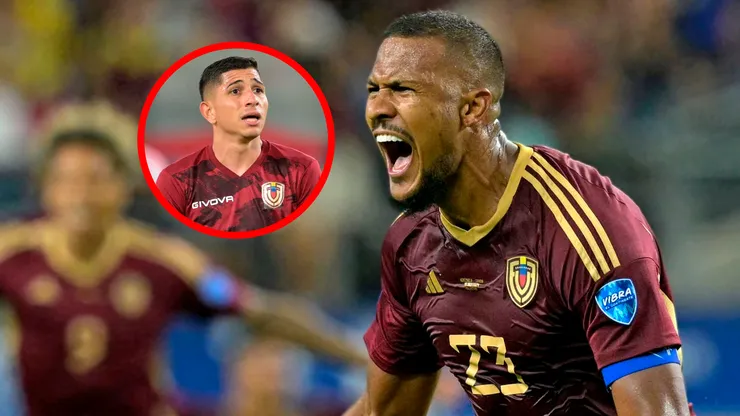 Salomón Rondón retó a Jefferson Savarino con dardo en Venezuela.