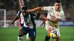 Eryc Castillo de Alianza Lima y Anderson Santamaría de Universitario.