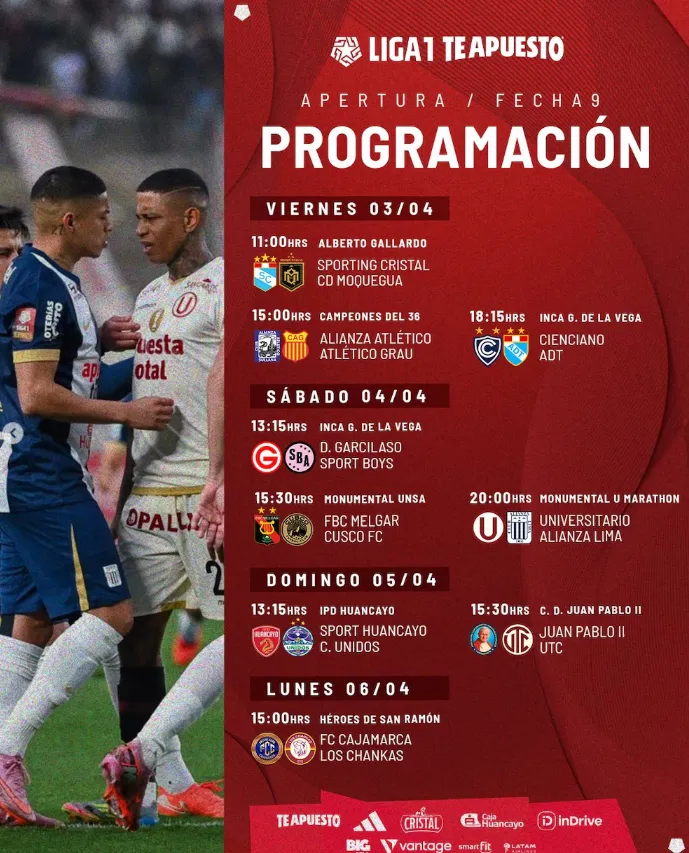 Fuente: Liga1 Te Apuesto.