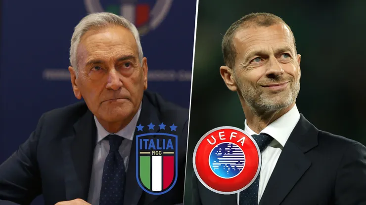 Gabriele Gravina renunció en la FIGC. Aleksander Ceferin, como presidente de UEFA, puso en duda la localía italiana en la Euro 2032.