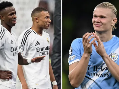 Mientras Mbappé y Vinícius ganan 2,670,000 euros en Real Madrid, esto cobra Haaland en Manchester City
