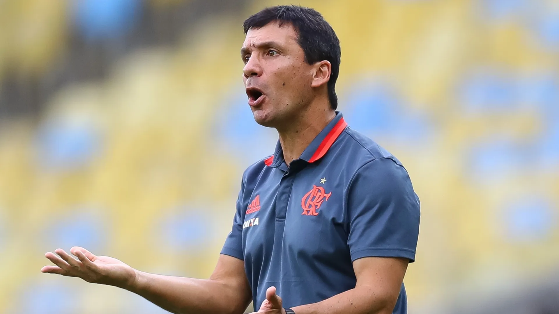 Zé Ricardo, en su etapa al frente de Flamengo en 2016 (Getty Images).