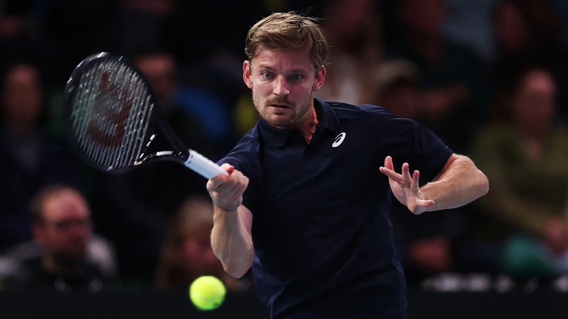 David Goffin, tenista belga, ex número 7 del mundo (Getty Images).