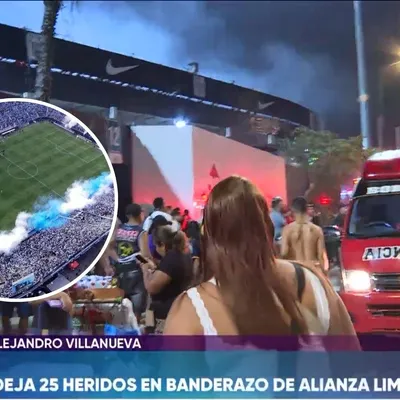 Un muerto y decenas de heridos durante banderazo en Estadio Alejandro Villanueva de Alianza