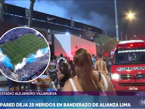 Un muerto y decenas de heridos durante banderazo en Estadio Alejandro Villanueva de Alianza