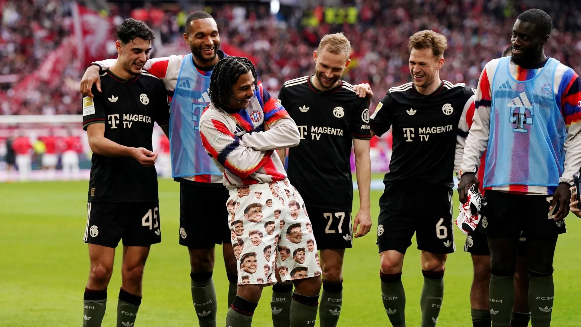 Festejo del Bayern Múnich en Fribugo (Getty Images).
