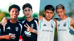 Perú y Argentina se enfrentan en su estreno en el Sudamericano Sub 17.