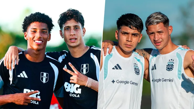 Perú y Argentina se enfrentan en su estreno en el Sudamericano Sub 17.