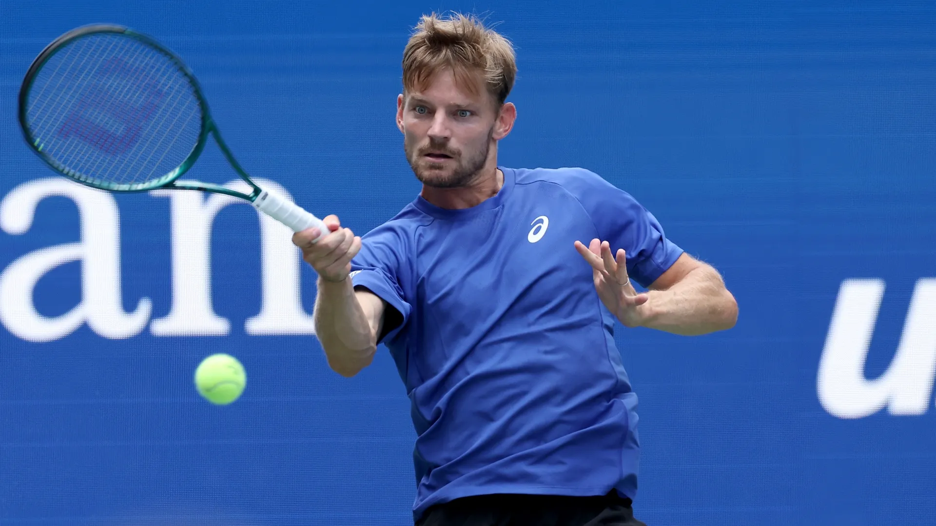 David Goffin, tenista experimentado, que sumó su primer triunfo en este 2026 (Getty Images).
