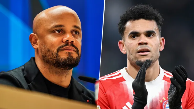 Vincent Kompany habló sobre Luis Díaz en la previa al partido de ida ante Real Madrid.