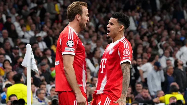 Harry Kane y Luis Díaz.