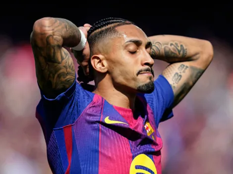 ¿Por qué no juega Raphinha en FC Barcelona vs. Atlético de Madrid hoy por la Champions League?