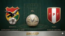 Perú y Bolivia se enfrentan por el Grupo B del Sudamericano Sub 17 2026.