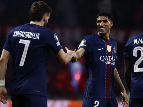 ¡Con goles de Desiré Doué y Jvicha Kvaratsjelia! PSG venció 2-0 a Liverpool por la Champions League