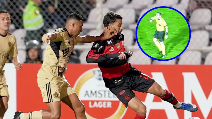 Cusco FC y Flamengo estuvo marcado por el mal arbitraje y Christian Cueva explotó.