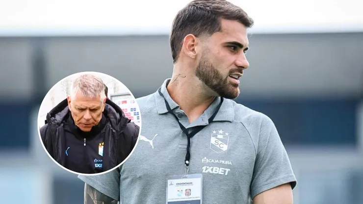 Felipe Vizeu y Paulo Autuori.