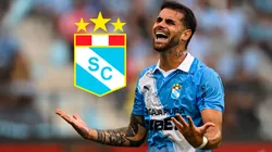 Felipe Vizeu impactado mientras juega con Sporting Cristal.